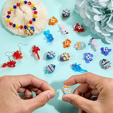 20Pcs Handmade Lampwork Beads(LAMP-SZ0001-60)-4