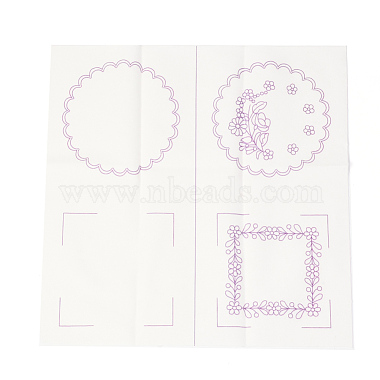 DIY Embroidery Cup Mat Sets(DIY-I049-01B)-5