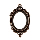 Zinc Alloy Pendant Cabochon Settings(FIND-WH050-70R)-1