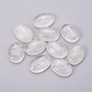 Natural Quartz Crystal Cabochons, Rock Crystal Cabochons, Oval, 18x13mm(G-I219-07A)