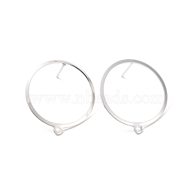 925 Sterling Silver Plated Ring 201 Stainless Steel Stud Earring Findings