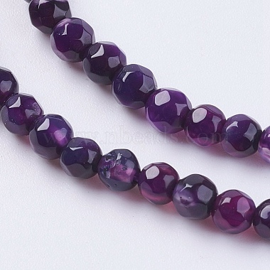 Natural Agate Beads Strands(G-G580-4mm-29)-3