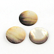 Flat Round Black Lip Shell Pendants(SHEL-R009-32)-1