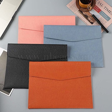 1Pc Imitation Leather Documents Pockets(DIY-CL0001-13B)-7