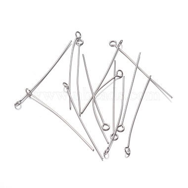 4cm Stainless Steel Color Stainless Steel Eye Pins
