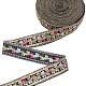 Polyester Embroidery Paillette Ribbon(OCOR-WH20003-39A)-1
