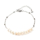Natural Pearl Beaded Bracelet(BJEW-JB06613)-2