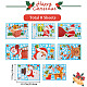 8 Sheets 8 Styles Christmas Themed PVC Static Stickers(STIC-GF0001-15)-2