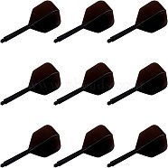 Plastic Dart Shafts Darts Accessory, Black, 78x34x34mm, 3pcs/set(FIND-FH0002-41)