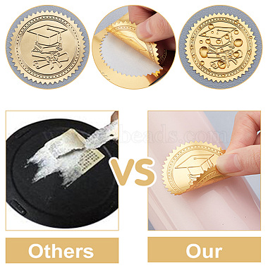 Self Adhesive Gold Foil Embossed Stickers(DIY-WH0211-389)-3