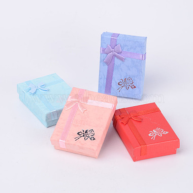 Día de San Valentín presenta collares paquetes de cartón colgantes cajas(BC052)-3