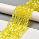 Transparent Electroplate Glass Beads Strands(EGLA-A039-T2mm-B21)-4