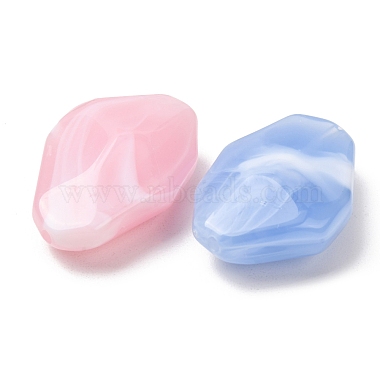 Two-Tone Imitation Gemstone Acrylic Beads(AC-CBA7B05-29)-2
