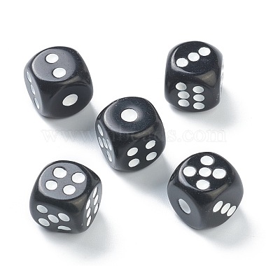 Dice Obsidian Cabochons
