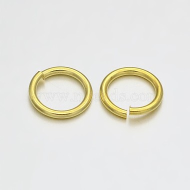 Brass Open Jump Rings(KK-E647-15G)-2