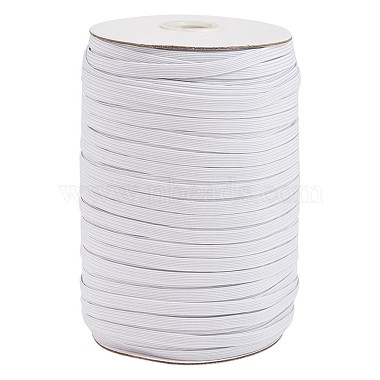 12mm White Elastic Fibre Thread & Cord