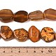teints agate naturelle perles brins(G-Q606-23E-07)-4