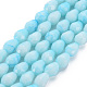 Opaque Baking Painted Glass Beads Strands(EGLA-N006-007B)-1