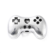 Tibetan Style Alloy Bead, Game Console Controller, Antique Silver, 9.5x15.5x4.5mm, Hole: 1.4mm, 208pcs/500g(PALLOY-H134-05AS)