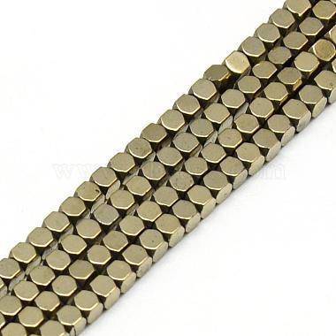 2mm Cube Non-magnetic Hematite Beads