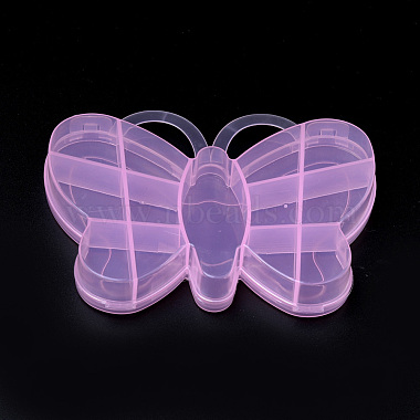 Recipientes de almacenamiento de abalorios de plástico de la mariposa(X-CON-Q023-14A)-2