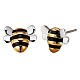 Brass Bee Stud Earrings for Women(JE920A)-1