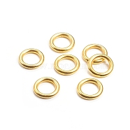 CCB Plastic Linking Rings, Ring, Golden, 11x2mm, Inner Diameter: 7mm(CCB-J035-026G)