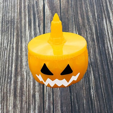 Halloween Theme DIY Pumpkin Jack-O'-Lantern Storage Box & Lid Silicone Molds Set(DIY-G058-A01)-2