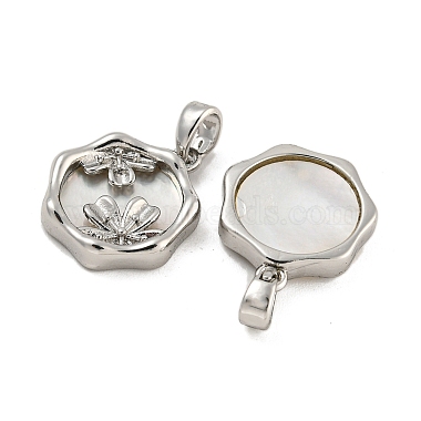 pendentifs en laiton pavé de coquille(KK-G490-37P)-2