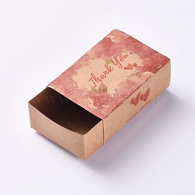 創造的なポータブル折りたたみ紙の引き出しボックス(CON-D0001-04A)-2