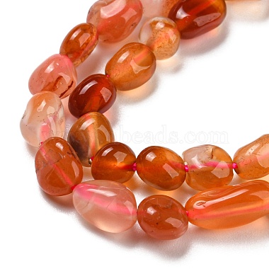 Natural Agate Beads Strands(G-P497-01A-11)-4