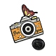 Camera with Butterfly Enamel Pins(JEWB-D308-02B-EB)-3