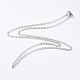 304 Stainless Steel Women Chain Necklaces(NJEW-C079-01)-1
