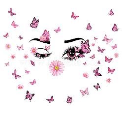 PVC Wall Stickers, Wall Decoration, Butterfly Pattern, 900x390mm(DIY-WH0228-669)