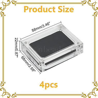 Acrylic Loose Diamond Packaging Boxes with Magnetic(CON-WH0105-14A)-2