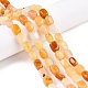 Natural Topaz Jade Beads Strands(G-T138-97)-1