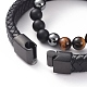 Unisex Stackable Bracelets Sets(BJEW-JB04896-03)-3