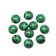 Synthetic Malachite Cabochons(G-R416-10mm-38)-1