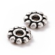 925 Sterling Silver Bead Caps(STER-D036-20AS-02)-2