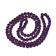 Chapelets de perles en hématite synthétique sans magnétiques(G-Q486-102)-3