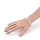 Electroplate Glass Beads Stretch Bracelets(BJEW-JB04830-01)-3