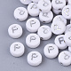 Perles acryliques plaquées(PACR-R243-04P)-1