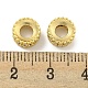 Brass Cubic Zirconia Spacer Beads(KKB-L215-010G)-2