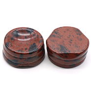 Natural Mahogany Obsidian Display Base Stand Holder for Crystal, Crystal Sphere Stand, 2.7x1.2cm(WICR-PW0001-16L)