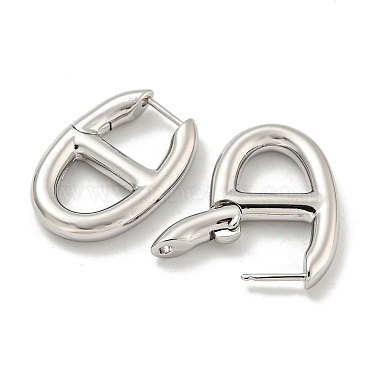 Brass Hoop Earrings(EJEW-L211-011G-P)-2