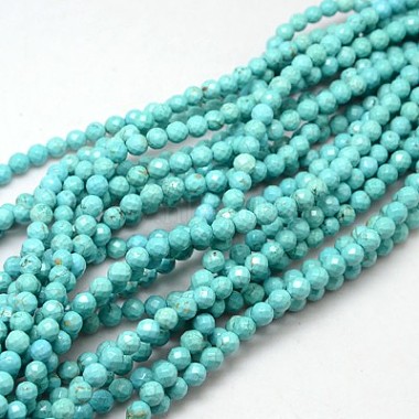 Pale Turquoise Round Beads