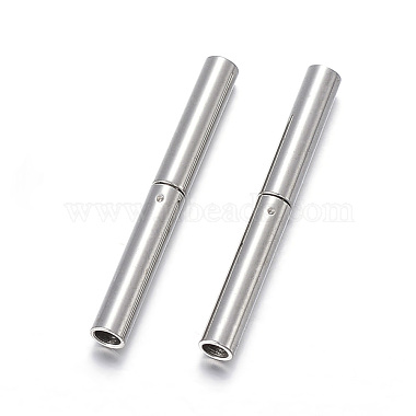 Stainless Steel Color 304 Stainless Steel Bayonet Clasps