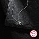 Cubic Zirconia Cross Pendant Necklacs for Women(NJEW-F310-04P)-1