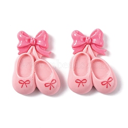 Baby Theme Opaque Resin Decoden Cabochons, Shoes, 30.5x22.5x7mm(CRES-O007-02A)