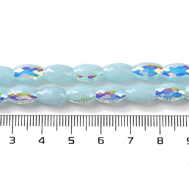 ab-farbig plattierte galvanisierte Perlenstränge(EGLA-H104-03G)-4